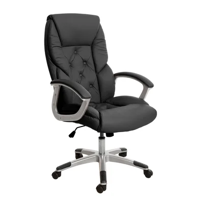 Executive chair Oscar, eco leather, black