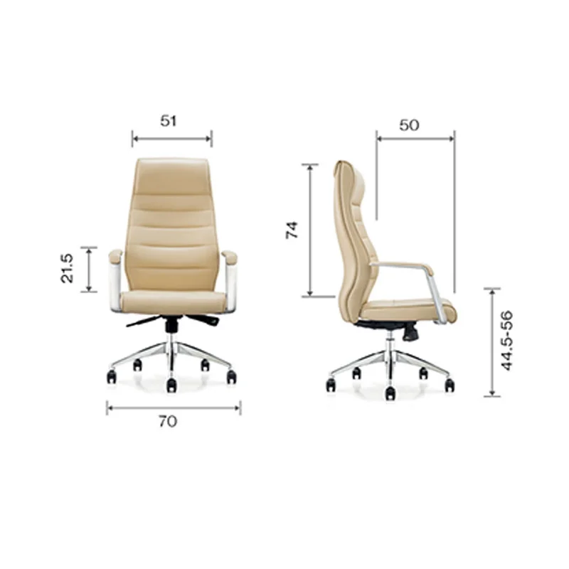 RFG Executive chair ITACA HB, eco leather, black