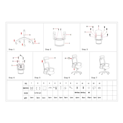 RFG Executive Chair Smart HB, fabric and mesh, black seat, green backrest