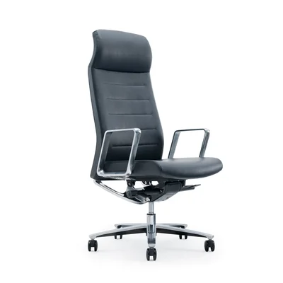 RFG Executive Chair Lider HB, eco leather, black seat, black backrest