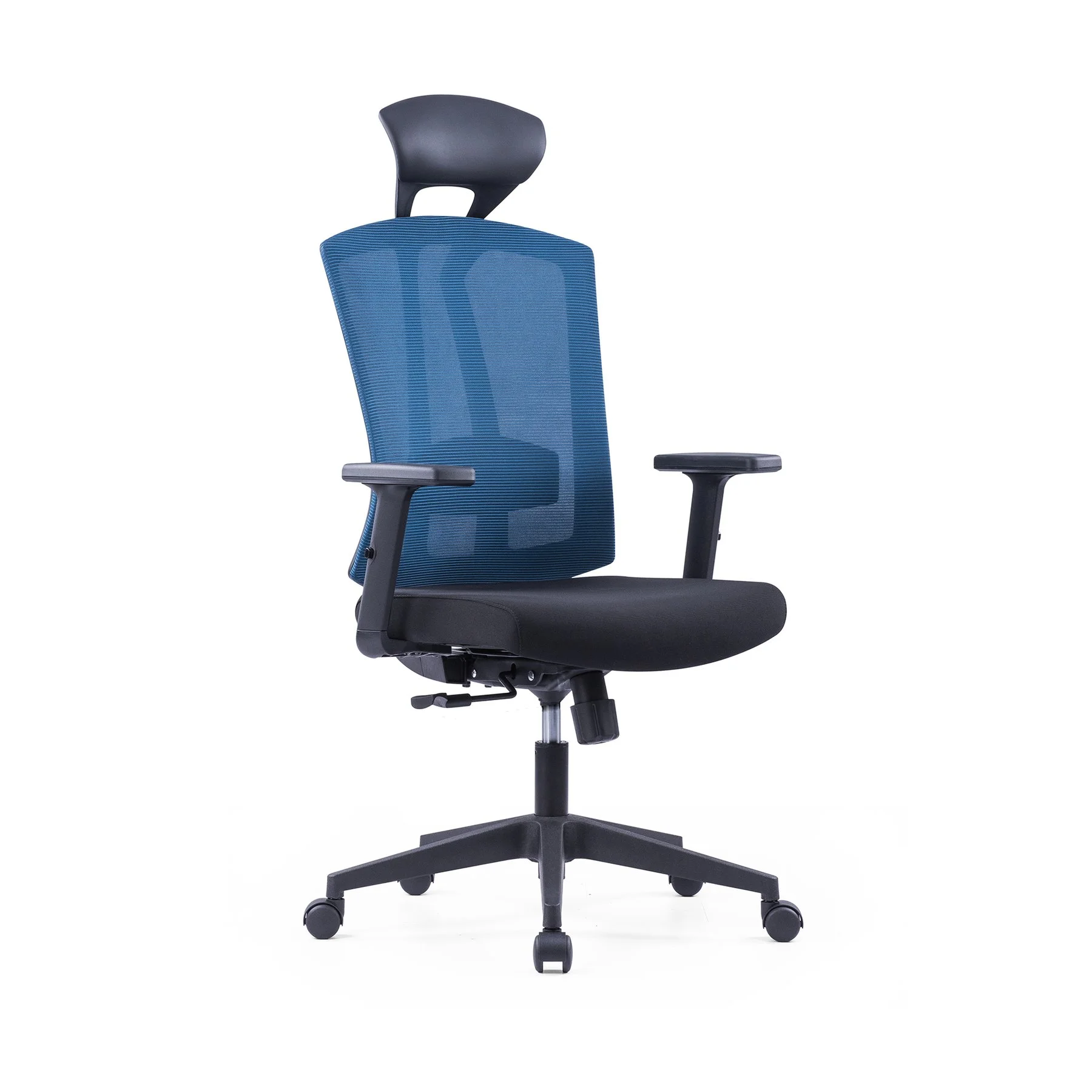 RFG Executive chair Brixxen HB, black seat, dark blue backrest