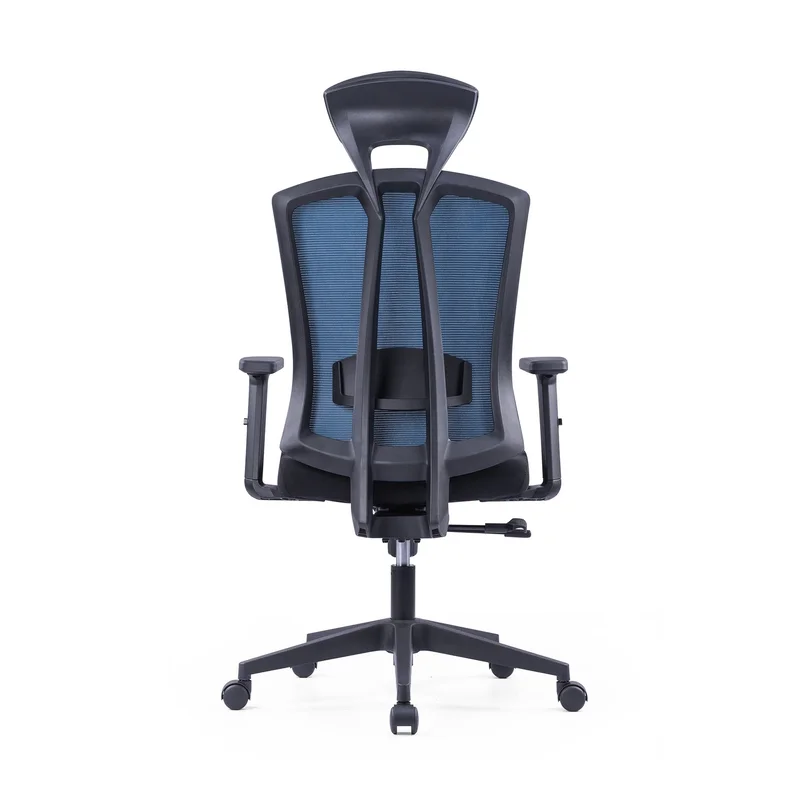 RFG Executive chair Brixxen HB, black seat, dark blue backrest