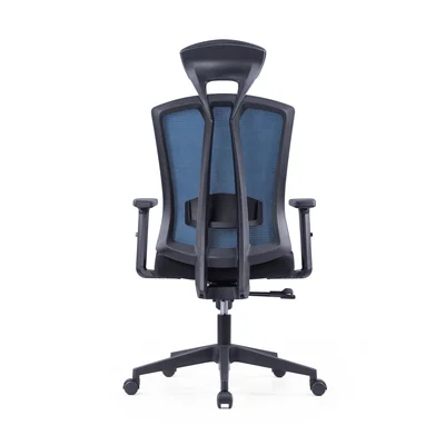 RFG Executive chair Brixxen HB, black seat, dark blue backrest