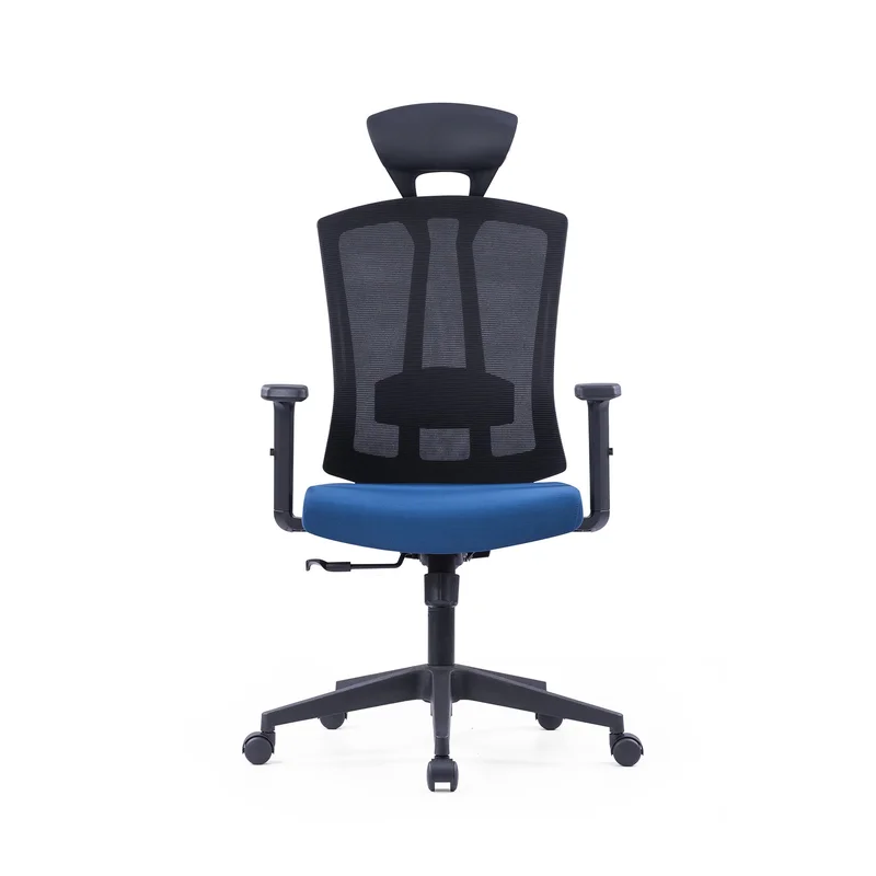 RFG Executive chair Brixxen HB, dark blue seat, black backrest