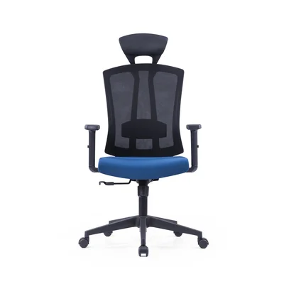 RFG Executive chair Brixxen HB, dark blue seat, black backrest