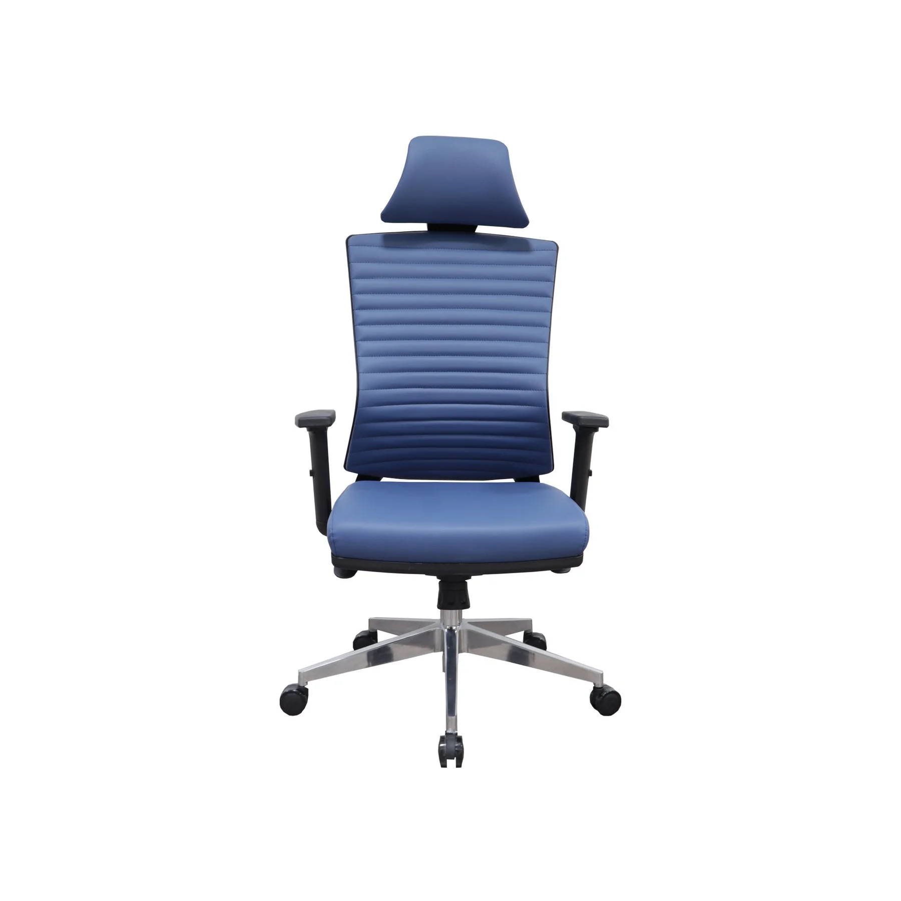 RFG Executive chair Solo 64 HB, eco leather, blue, assembled sample