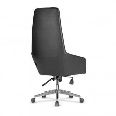 Директорски стол RFG Kara 20 HB, екокожа, Synchronous механизъм, до 120 kg, черен