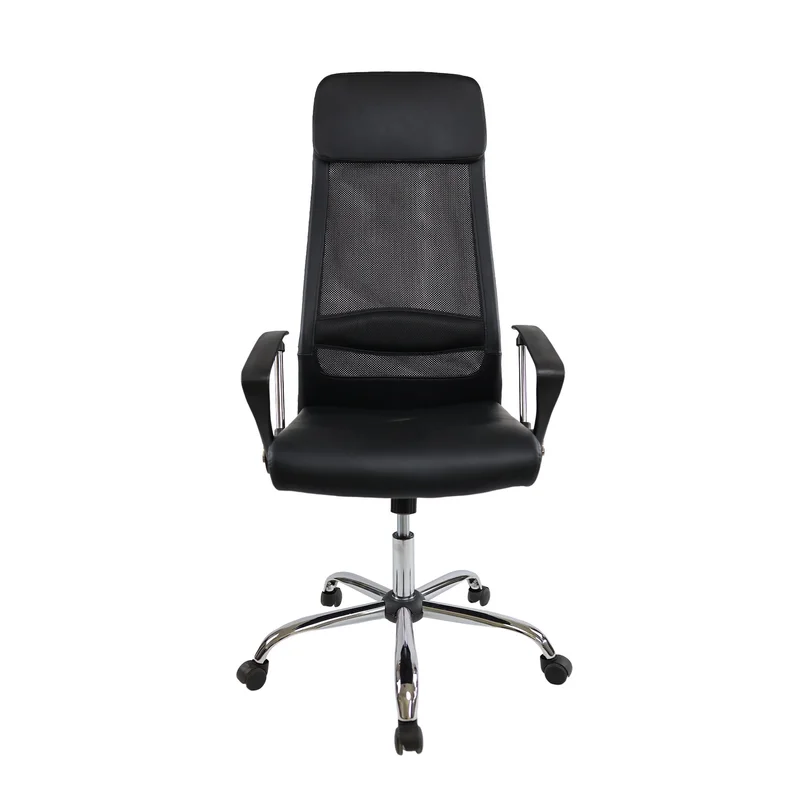Executive chair Roby, eco-leather, black