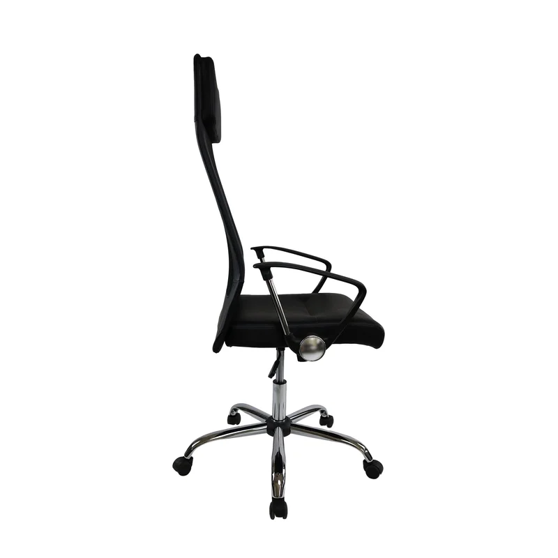 Executive chair Roby, eco-leather, black