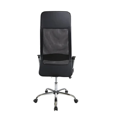 Executive chair Roby, eco-leather, black