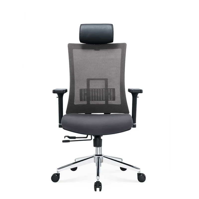 RFG Ergonomic chair Luxe Chrome HB, grey