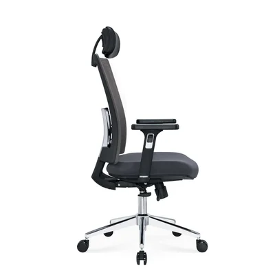 RFG Ergonomic chair Luxe Chrome HB, grey