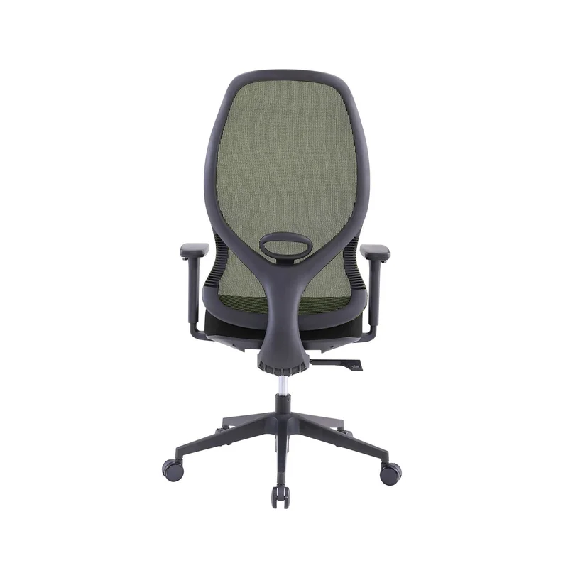 RFG Ergonomic Chair STAR HB, black seat, green backrest