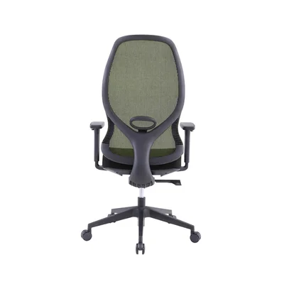 RFG Ergonomic Chair STAR HB, black seat, green backrest