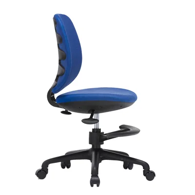 RFG Children’s Chair Candy Foot Black, fabric, blue seat, blue backrest