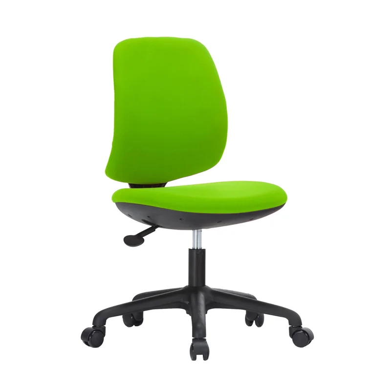 RFG Children’s chair Lucky Black, fabric, green seat, green backrest
