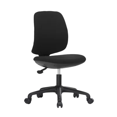 RFG Kids’ Chair Lucky Black, fabric, black seat, black back