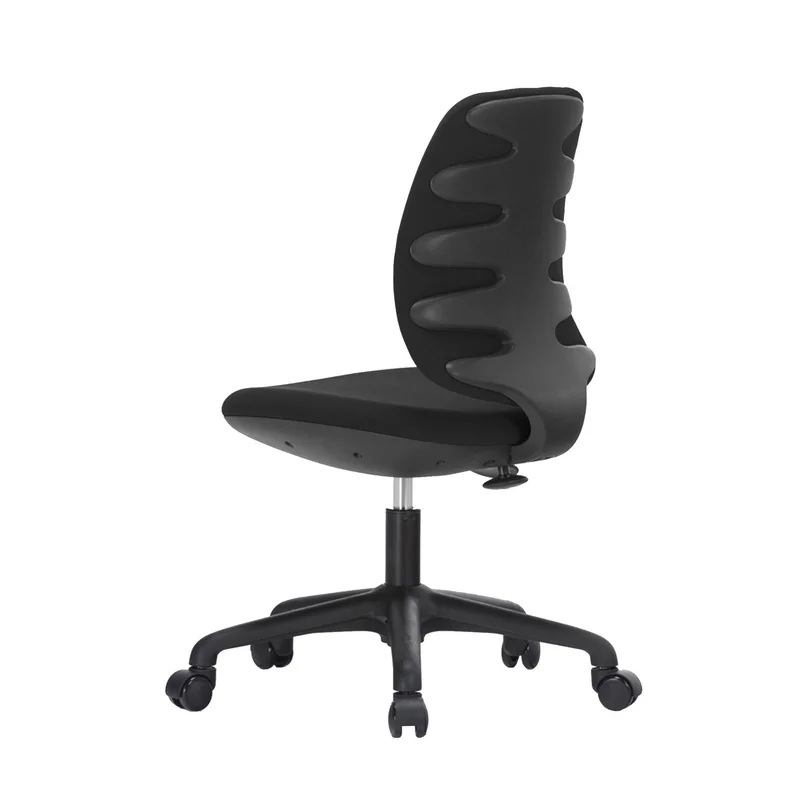 RFG Kids’ Chair Lucky Black, fabric, black seat, black back