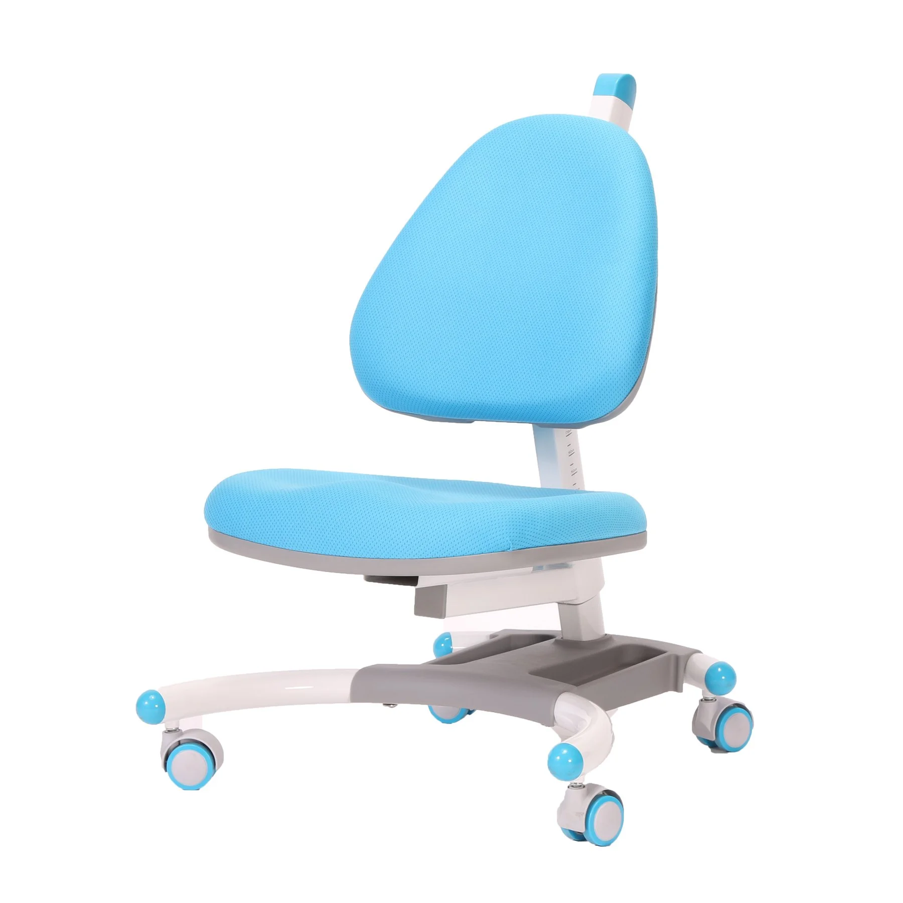 Ergonomic chair RFG Ergo Tech, kids, with adjustable height, up to 120 kg, from I to XII grade, blue, assembled sample