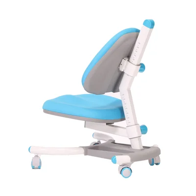 Ergonomic chair RFG Ergo Tech, kids, with adjustable height, up to 120 kg, from I to XII grade, blue, assembled sample
