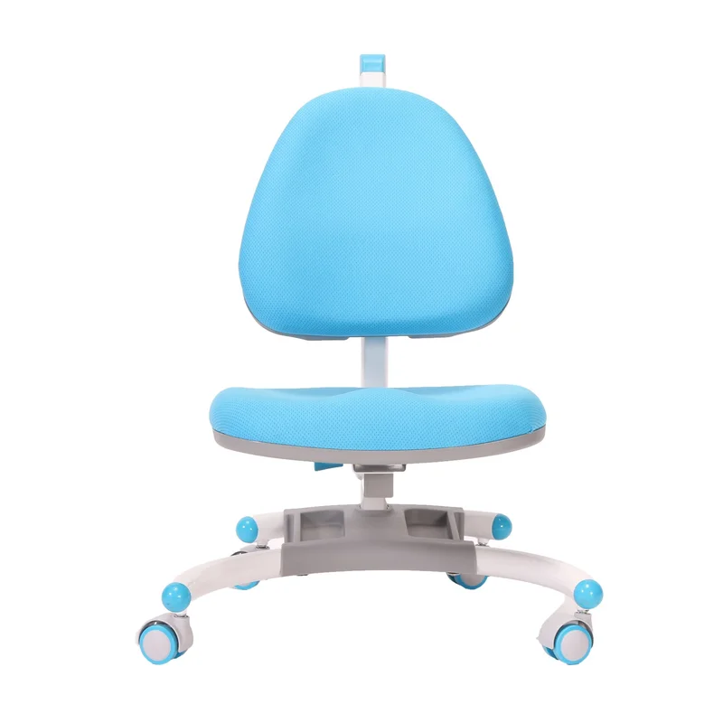 Ergonomic chair RFG Ergo Tech, kids, with adjustable height, up to 120 kg, from I to XII grade, blue, assembled sample