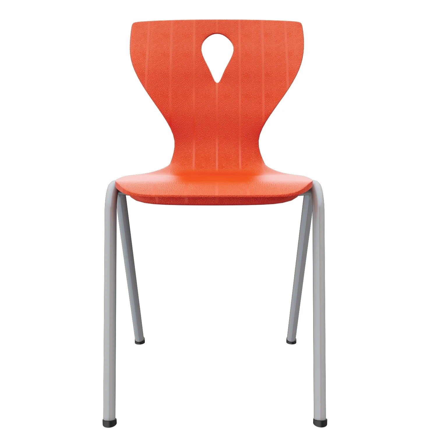 Student Chair RFG Acrux, above grade VIII, up to 120 kg, metal legs, red, assembled sample