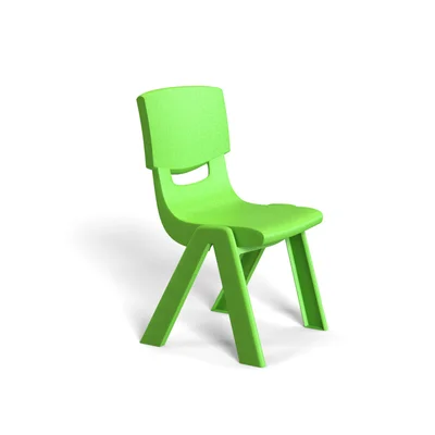 RFG Kids’ chair Chico, plastic, with backrest, green, 41 x 35 x 62 cm