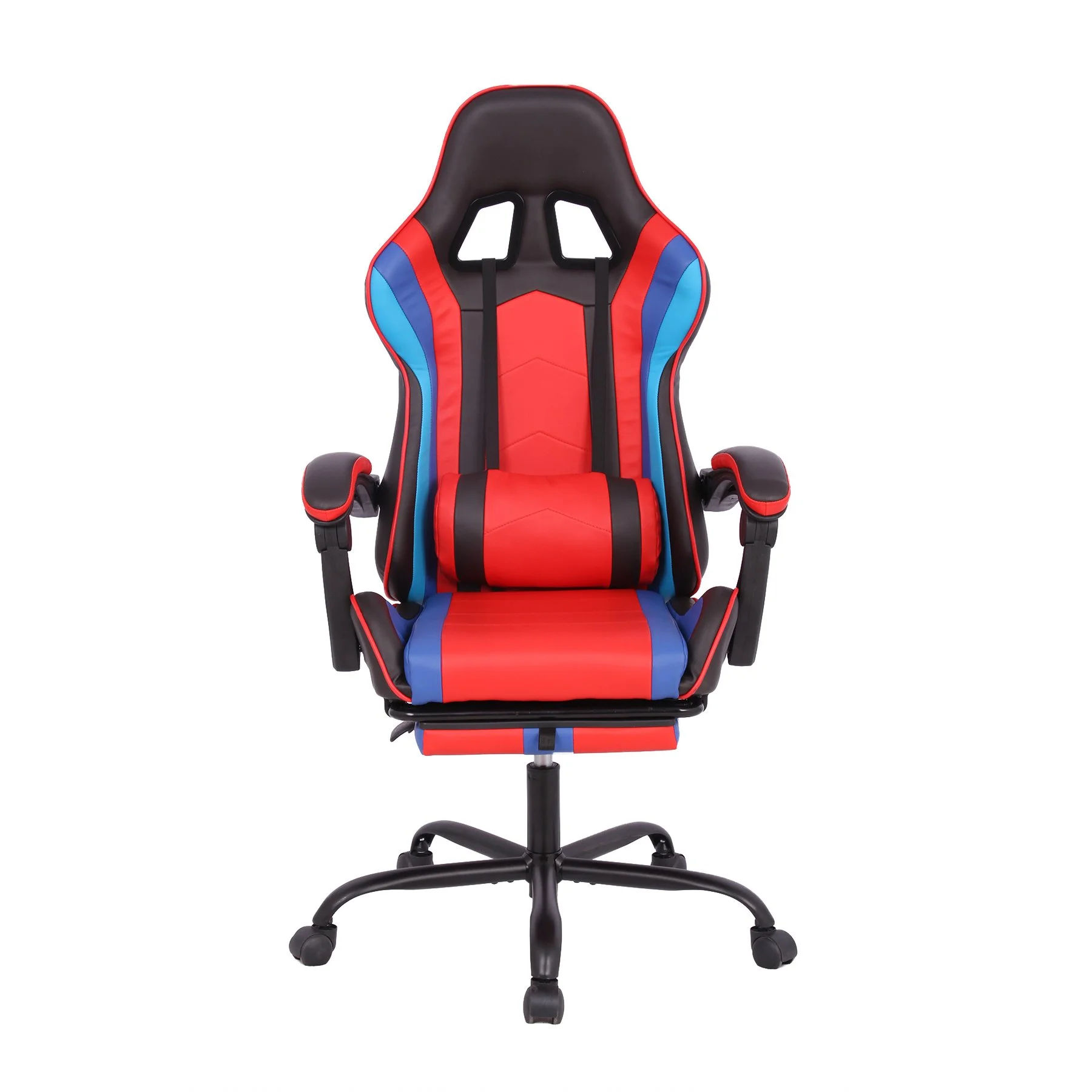 RFG Gaming Chair Max Game, eco-leather, black-red, assembled sample