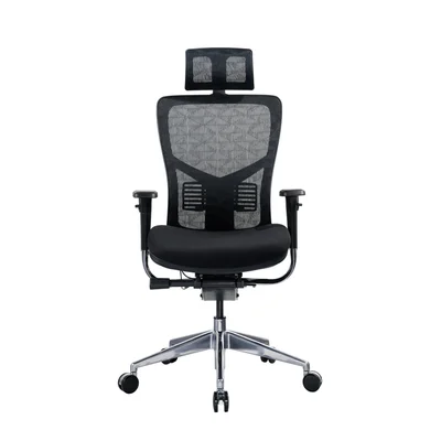 Ергономичен стол RFG TECH@PRO, Multi-function механизъм, до 250 kg, черен