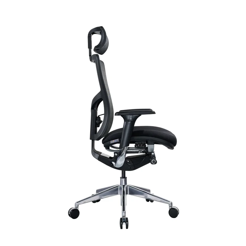 Ергономичен стол RFG TECH@PRO, Multi-function механизъм, до 250 kg, черен