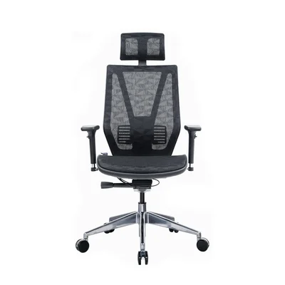 Ергономичен стол RFG TECH@LINE, Multi-function механизъм, до 250 kg, черен