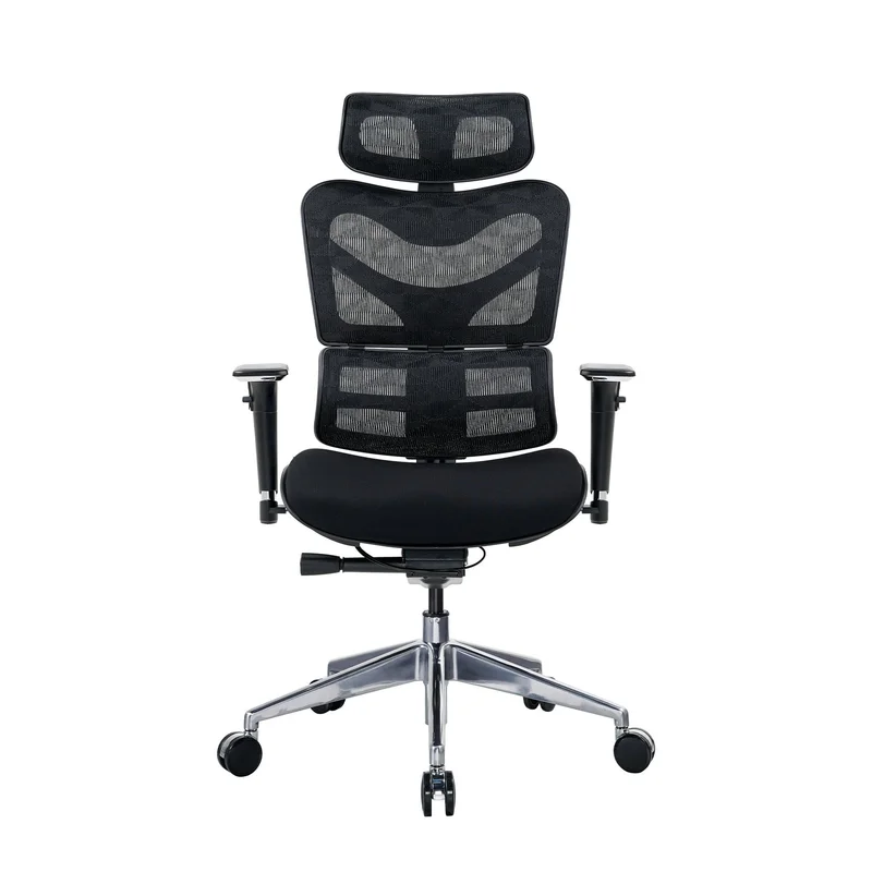 RFG Ergonomic Chair TECH@GAMES, black seat, black backrest