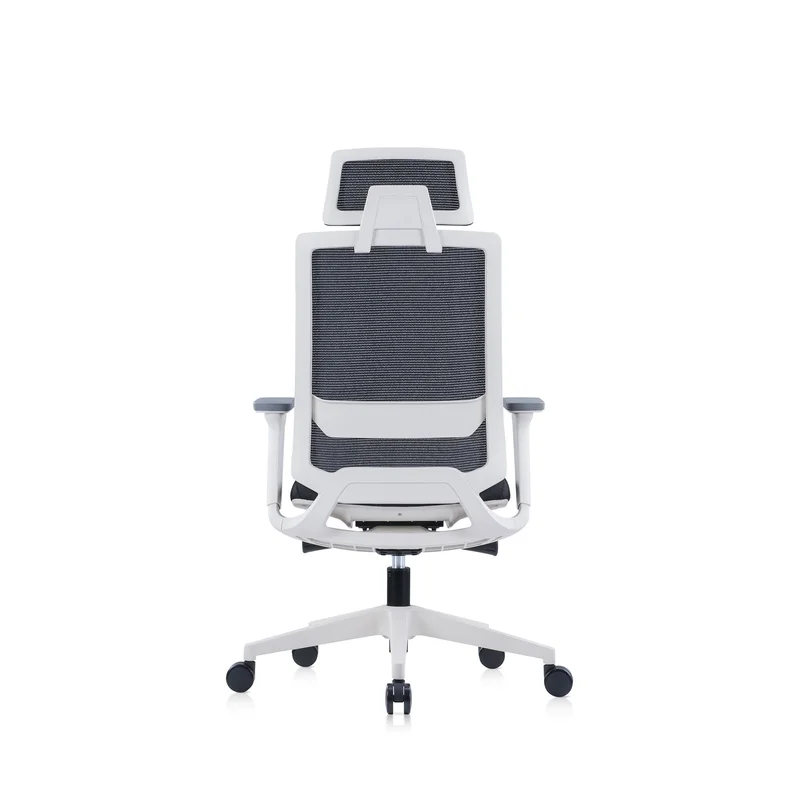 RFG Ergonomic Chair Meteor X White HB, black seat, black backrest