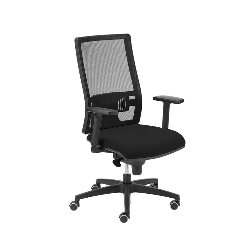 MJ Ergonomic Chair Passion ZC/ASY-T1, task chair, black seat, black backrest, assembled sample