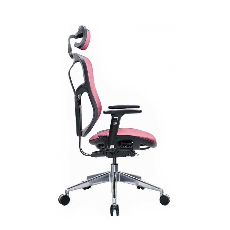 Ергономичен стол RFG TECH@STYLE, Multi-function механизъм, до 250 kg, червен