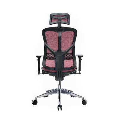 Ергономичен стол RFG TECH@STYLE, Multi-function механизъм, до 250 kg, червен