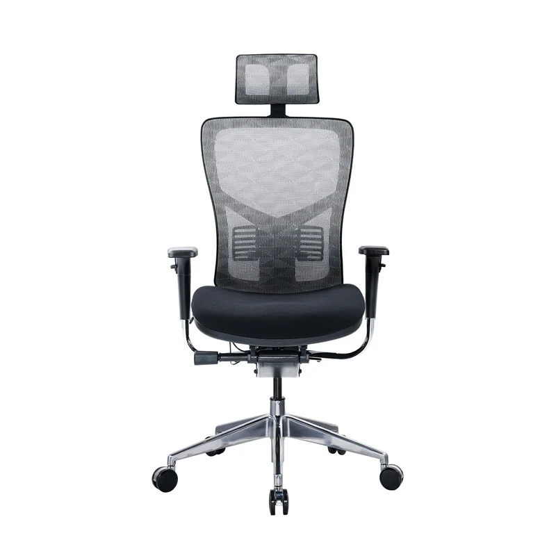 RFG Ergonomic Chair TECH@PRO, black seat, white-black backrest