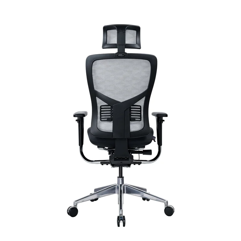 RFG Ergonomic Chair TECH@PRO, black seat, white-black backrest