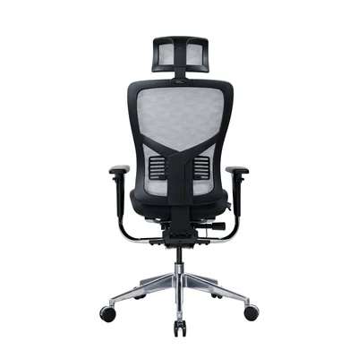 RFG Ergonomic Chair TECH@PRO, black seat, white-black backrest