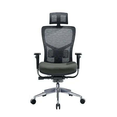 Ергономичен стол RFG TECH@PRO, Multi-function механизъм, до 250 kg, сив