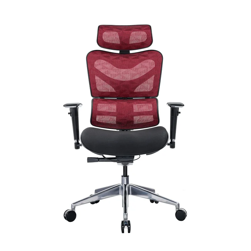 RFG Ergonomic chair TECH@GAMES, black seat, red backrest