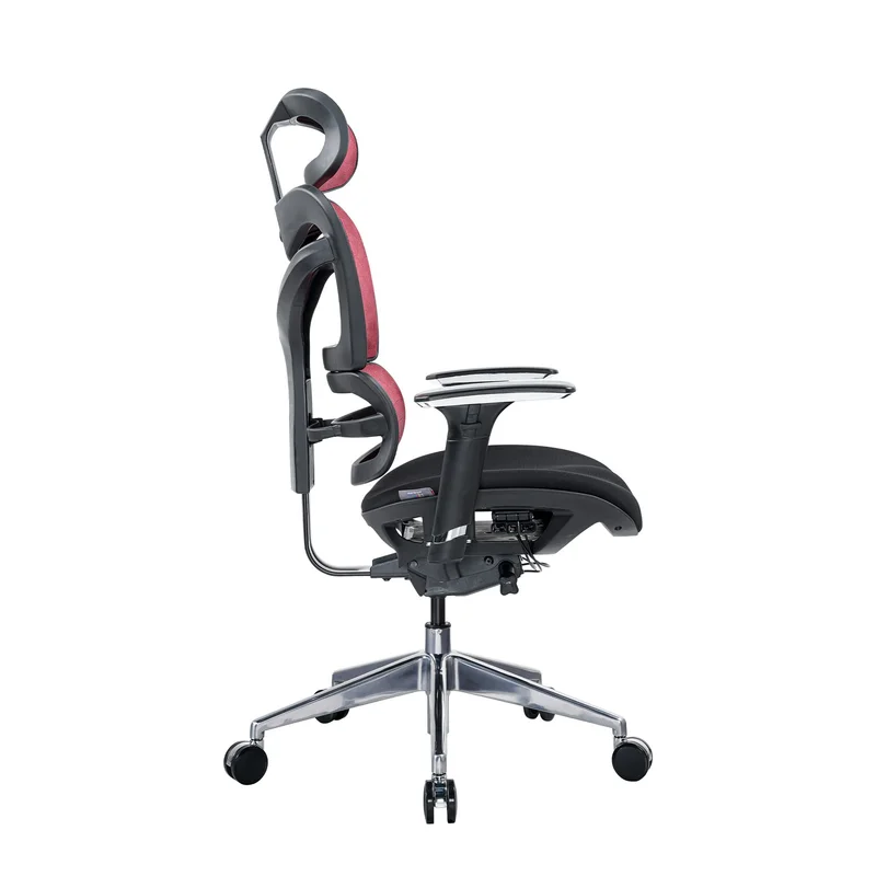 RFG Ergonomic chair TECH@GAMES, black seat, red backrest