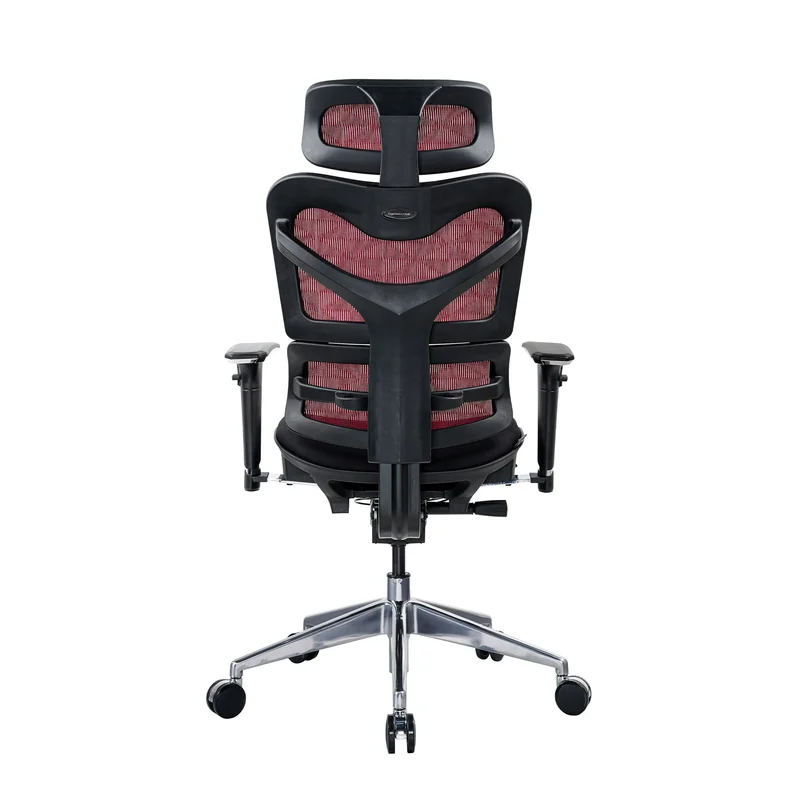 RFG Ergonomic chair TECH@GAMES, black seat, red backrest