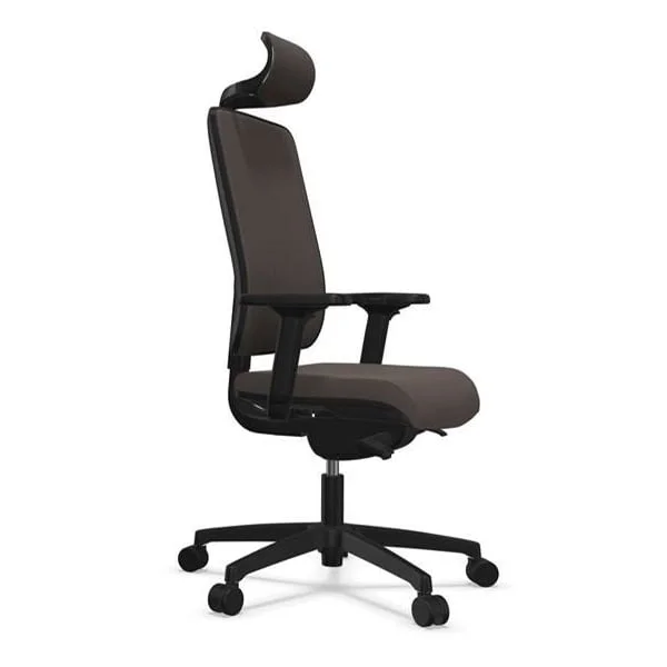 Rim Flexi Tech FX 1124 ergonomic chair, grey, assembled sample