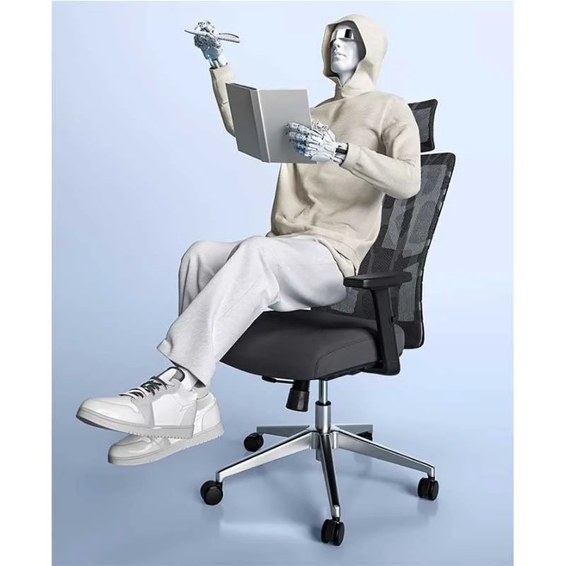 RFG Ergonomic chair Artur HB, black seat, black backrest