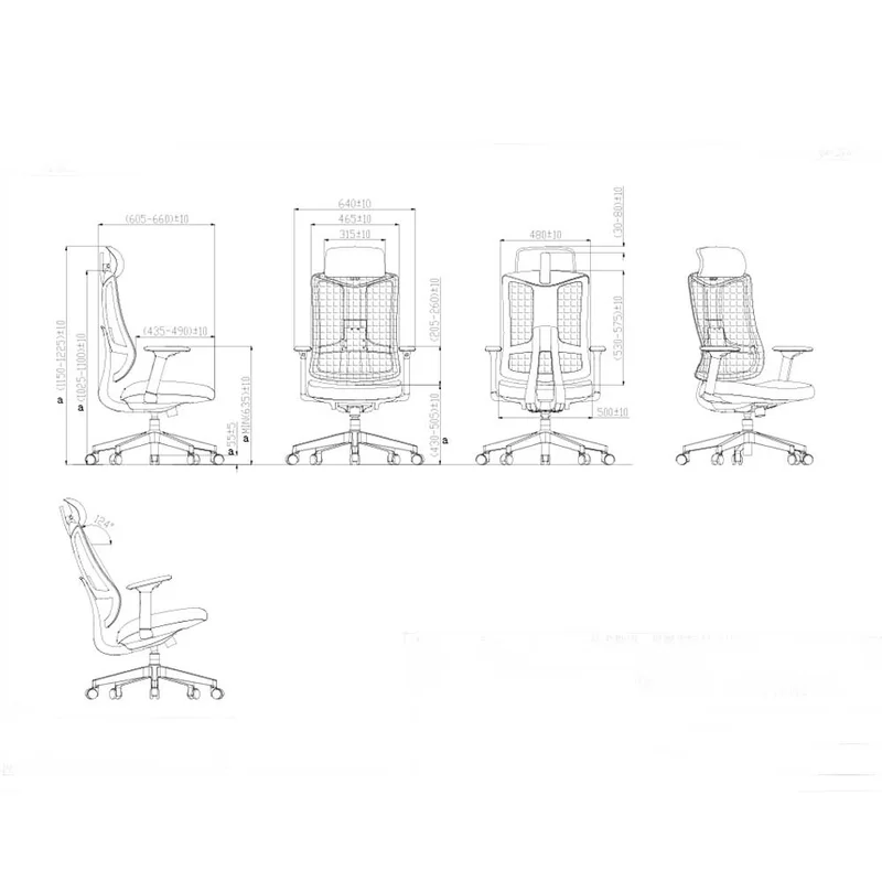 RFG Ergonomic Chair Tech@Vision, black