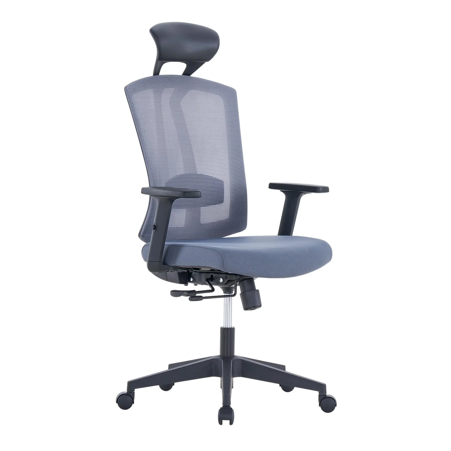 Ergonomic office chair RFG Primo HB, fabric & mesh, up to 130 kg, grey