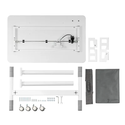 RFG Desk with adjustable height Adler 9.5, white