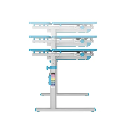 RFG Height-adjustable Desk Ergo Kids, children, 800 x 660 x 540–760 mm, blue