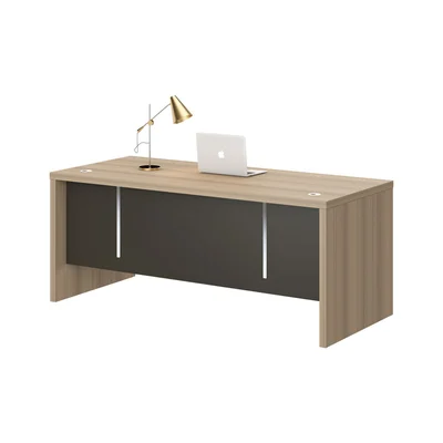 RFG Work desk Milano, 1800 x 790 x 750 mm, light oak and dark gray